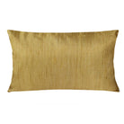 Gold Jacquard Silk Horizontal Cushion Cover Buy Online from DesiCrafts