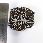 Lilly Flower Wood Block for Textile Printing