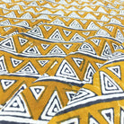 Triangles Hand Block Printed Cotton Fabric Buy Online