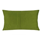 Olive and Orange Floral Raw Silk Lumber Pillow Cover 