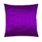 Purple Raw Silk Pillow Cover Buy Online From DesiCrafts