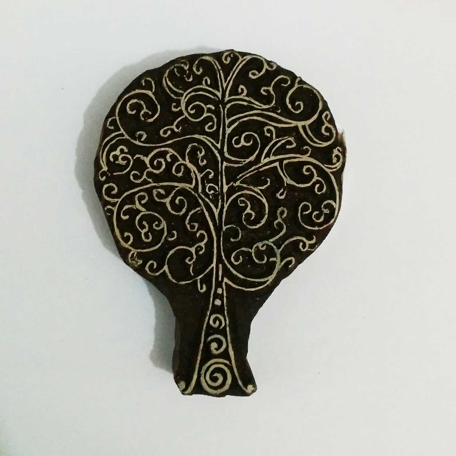 Tree of Life Wooden Stamp For Hand Block Printing